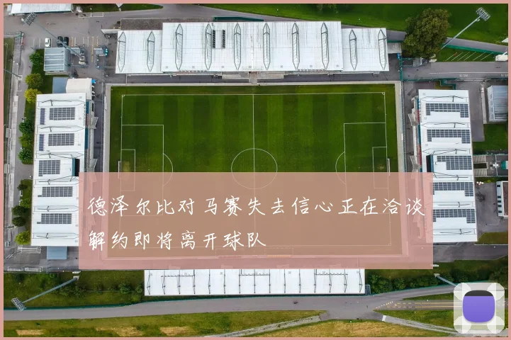 德泽尔比对马赛失去信心正在洽谈解约即将离开球队