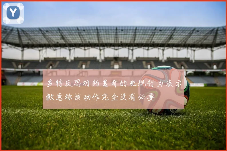 多特反思对约基奇的犯规行为表示歉意称该动作完全没有必要